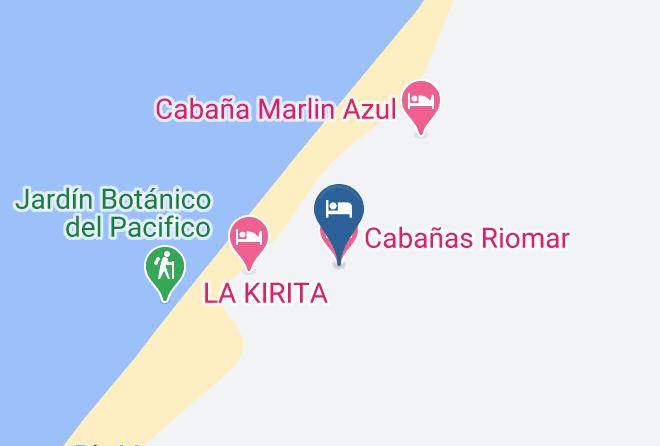 Bahia Solano - Cabanas Riomar Maps