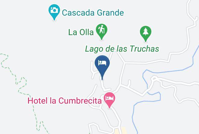 Calamuchita Department - Cabanas Ruca Alihuen Maps