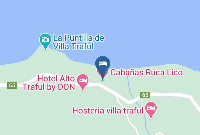Villa La Angostura - Cabanas Ruca Lico Maps