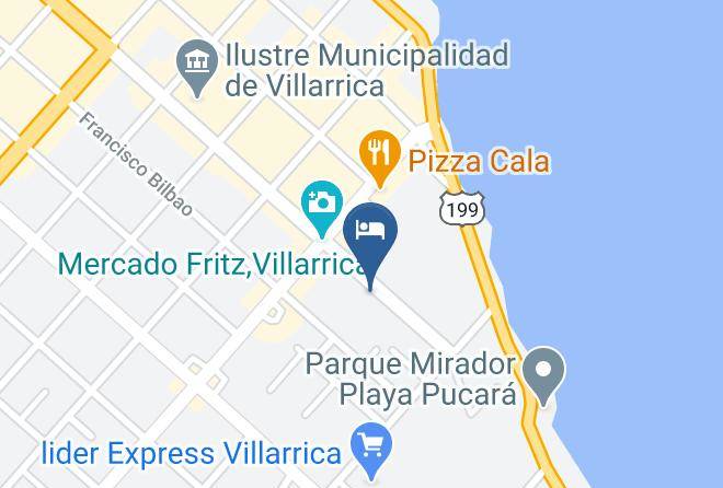Cautin Province - Cabanas Ruca Quimey Maps