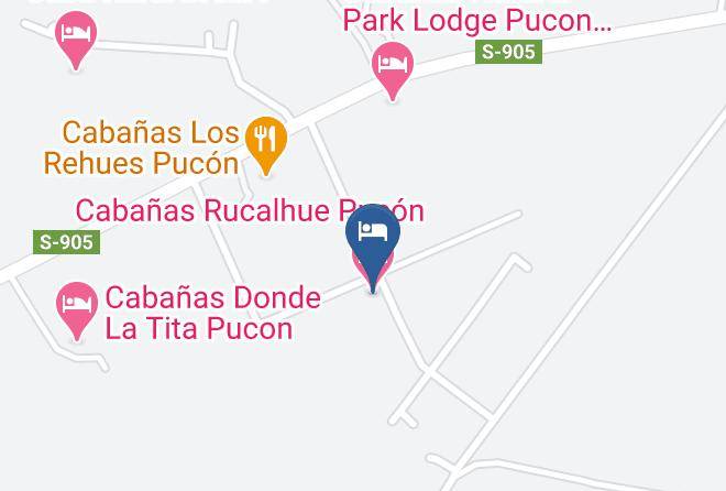 Cautin Province - Cabanas Rucalhue Pucon Maps