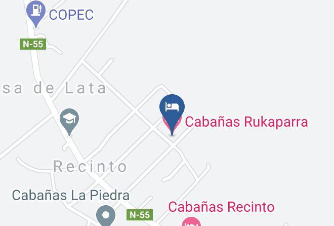 Diguillin - Cabanas Rukaparra Maps