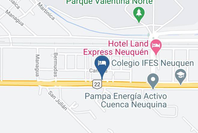 Confluencia - Cabanas Rurales Neuquen Maps