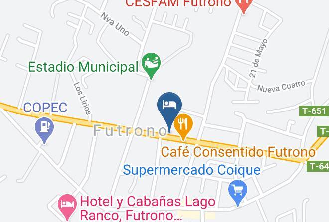 El Ranco Province - Cabanas Rusticas Maps