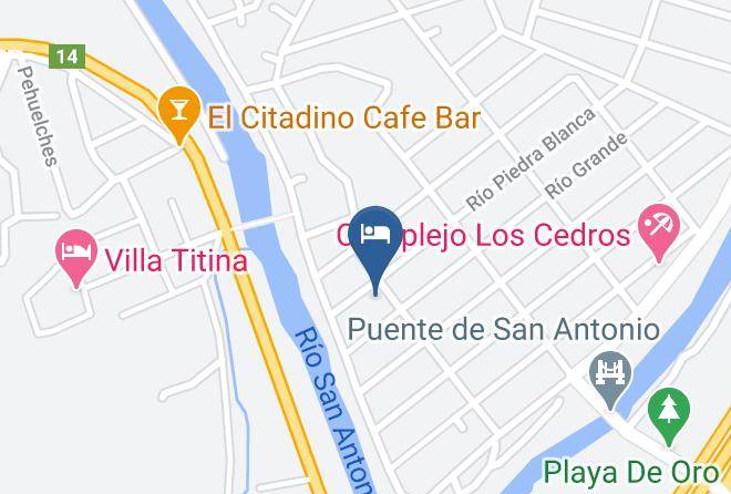 Punilla Department - Cabanas San Antonio Maps