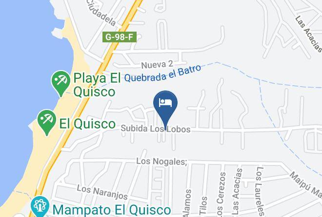 San Antonio Province - Cabanas San Gabriel Maps