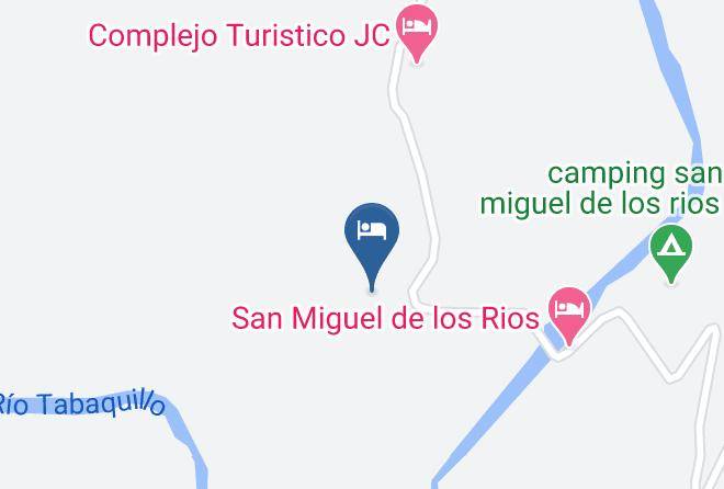Calamuchita Department - Cabanas San Miguel Maps