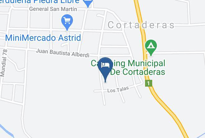 Concaran - Cabanas San Miguel Maps