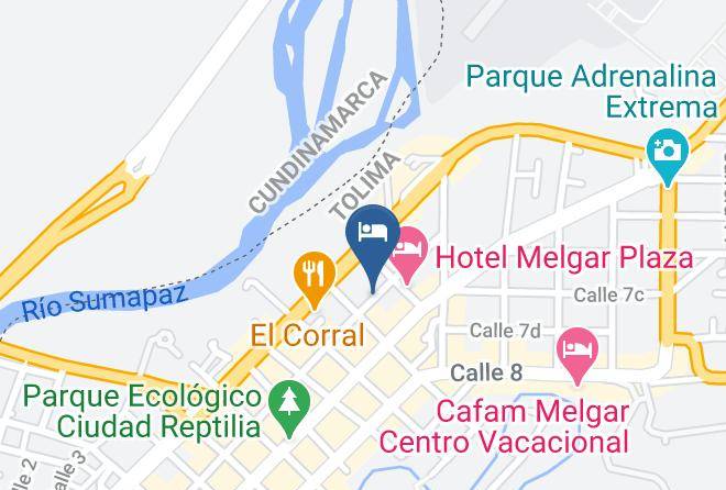 Melgar - Cabanas San Remo Maps