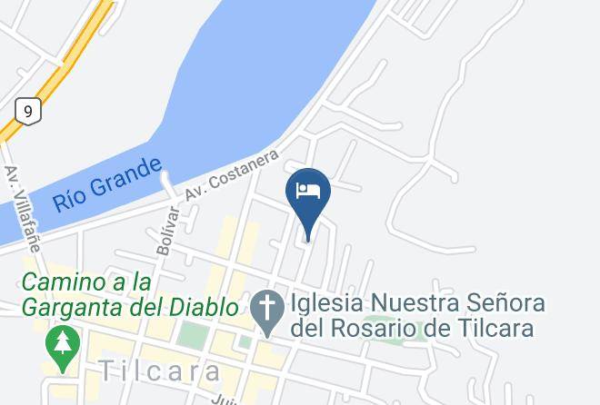 Tilcara - Cabanas Santa Catalina Maps