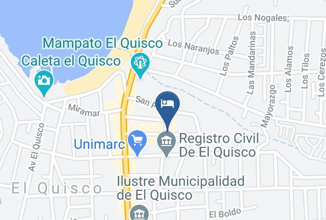 San Antonio Province - Cabanas Santa Laura Maps