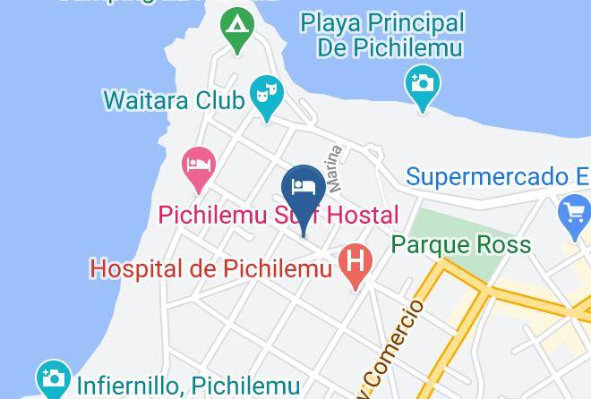 Cardenal Caro Province - Cabanas Santa Maria Maps