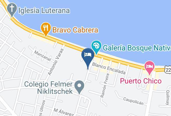 Llanquihue Province - Cabanas Seemann Maps