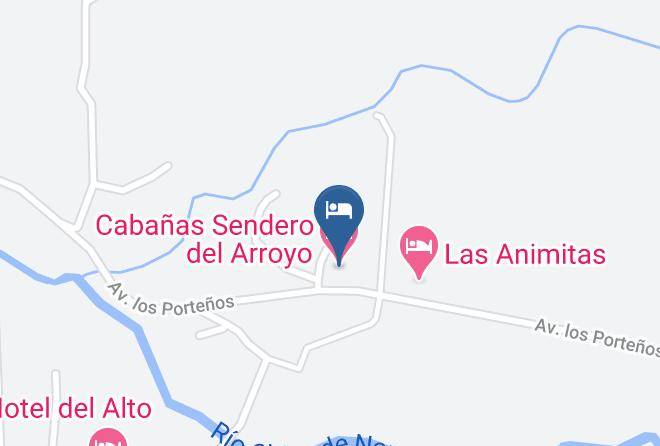 San Alberto Department - Cabanas Sendero Del Arroyo Maps