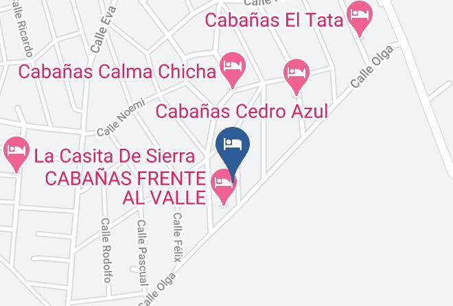 General Pueyrredon Partido - Cabanas Sierras Verdes Maps