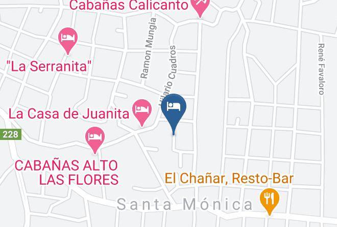 Calamuchita Department - Cabanas Sierrasolyluna Maps