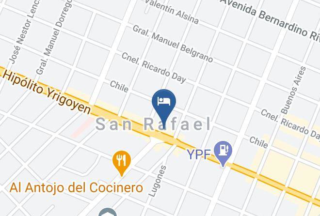 San Rafael - Cabanas Sol Y Aventura Maps