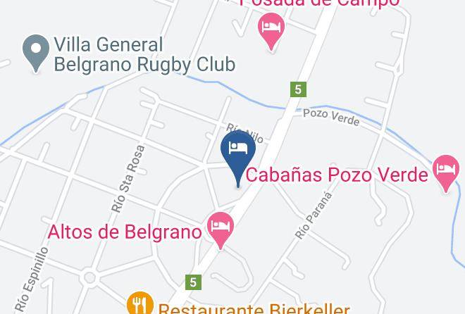 Calamuchita Department - Cabanas Solar Encantado Maps