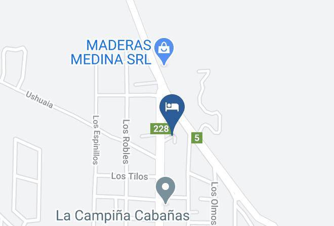 Calamuchita Department - Cabanas Stein Weiss Maps