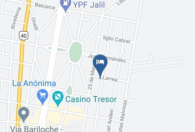 Bariloche - Cabanas Sublime Bolson Maps