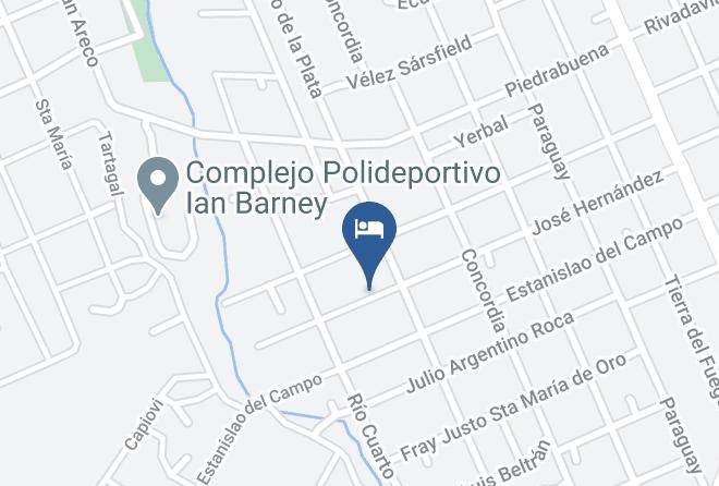Obera - Cabanas Sueno Azul Maps