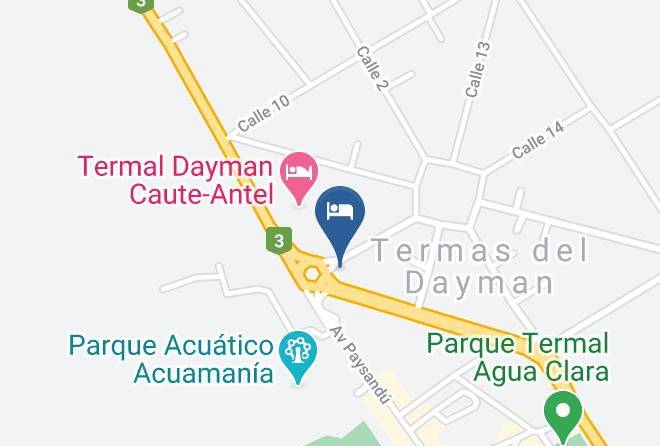 Salto - Cabanas Suenos Del Dayman Maps