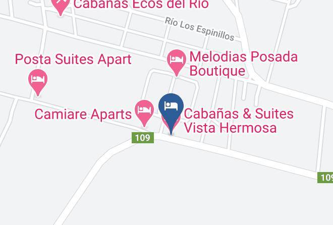Calamuchita Department - Cabanas & Suites Vista Hermosa Maps