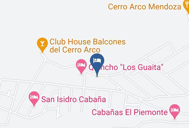 Mendoza - Cabanas Tangram Containers Maps