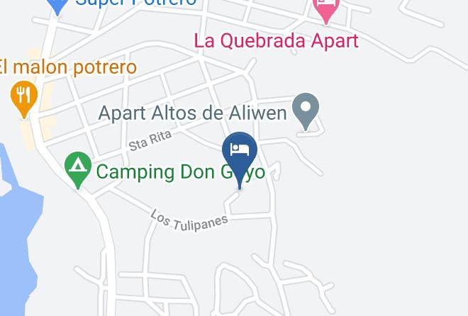 La Capital San Luis - Cabanas Tata & La Emilia Maps
