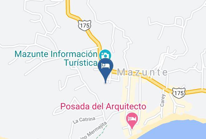 Santa Maria Tonameca - Cabanas Telayu Maps