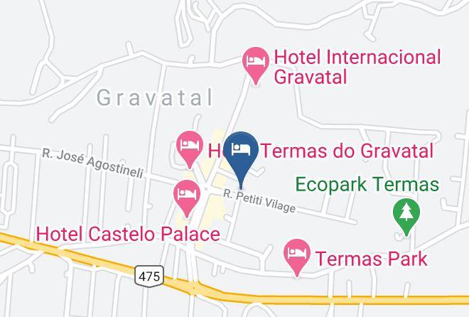 Gravatal - Cabanas Termas Hotel Maps