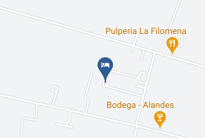 Maipu - Cabanas Terra Olivo Maps