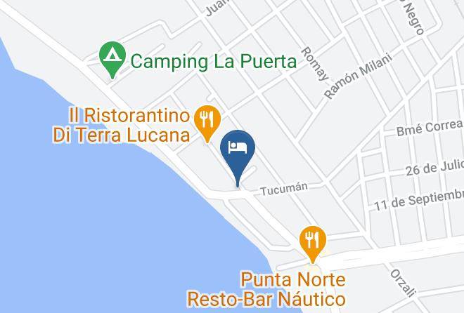 Chascomus - Cabanas Terrazas Chascomus Maps
