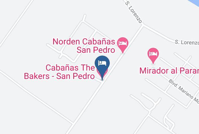 San Pedro - Cabanas The Bakers San Pedro Maps