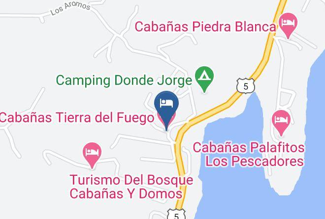 Chiloe Province - Cabanas Tierra Del Fuego Maps