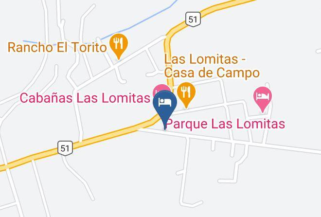 Rosario De Lerma - Cabanas Tikal Maps