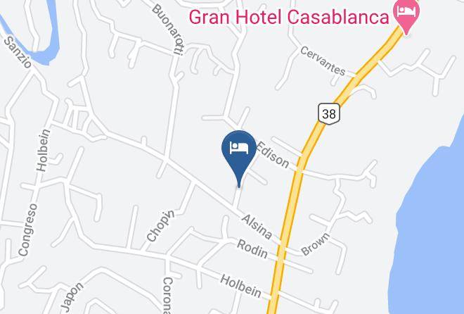 Santa Maria Department - Cabanas Tio Willy Maps