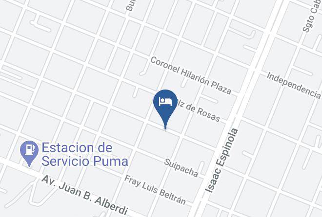 San Rafael - Cabanas Tomycan Maps