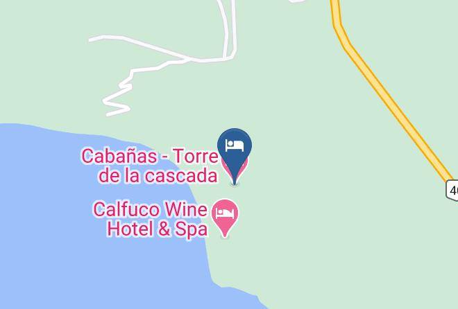 Villa La Angostura - Cabanas Torre De La Cascada Maps