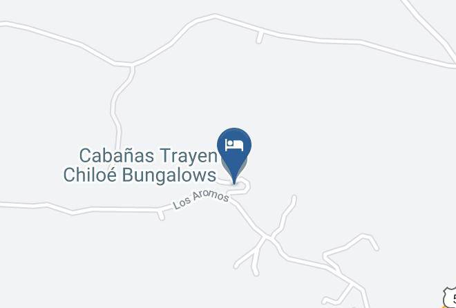 Chiloe Province - Cabanas Trayen Chiloe Bungalows Maps