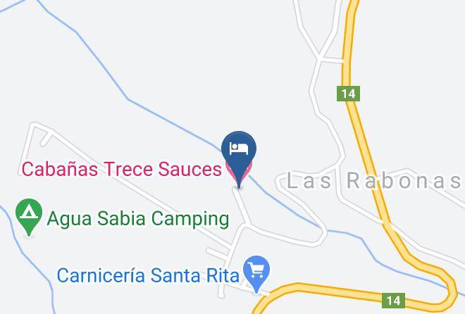 San Alberto Department - Cabanas Trece Sauces Maps