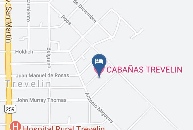 Futaleufu Department - Cabanas Trevelin Maps
