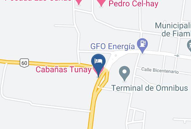 Tinogasta - Cabanas Tunay Maps