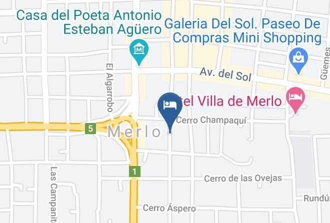 Santa Rosa Dellara - Cabanas Tupac Maps
