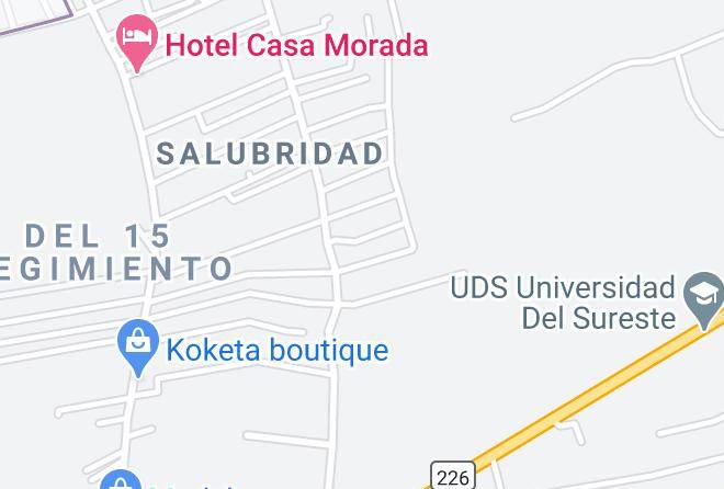 Comitan De Dominguez - Cabanas Tziscao Maps