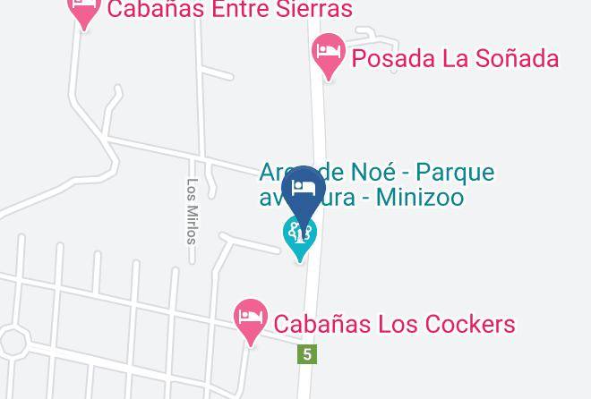 Calamuchita Department - Cabanas Valle Mio Maps