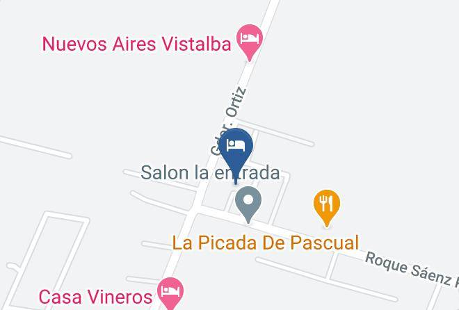 Lujan De Cuyo - Cabanas Vina Aliwen Maps