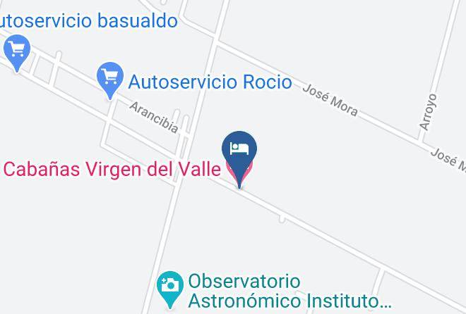 San Rafael - Cabanas Virgen Del Valle Maps