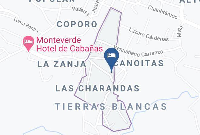 Mazamitla - Cabanas Vista Del Bosque Maps