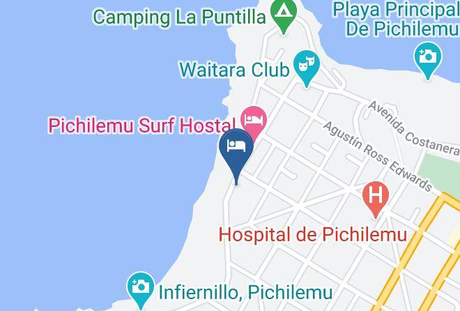 Cardenal Caro Province - Cabanas Vista Mar Maps
